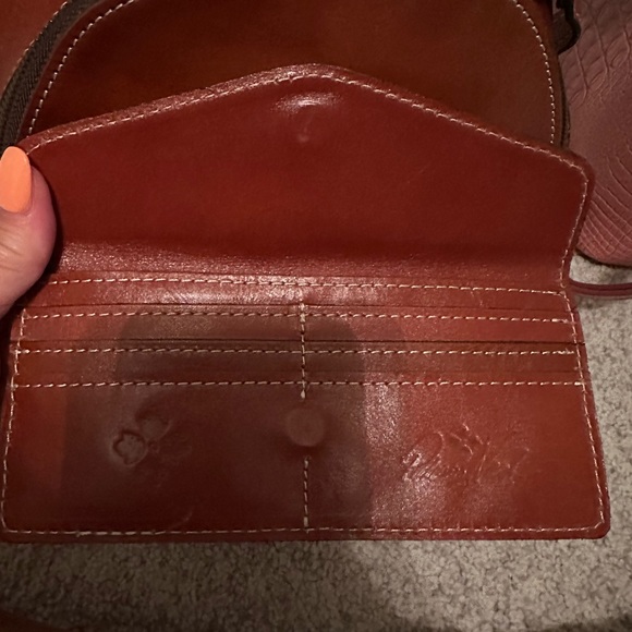 Patricia Nash convertible leather backpack - Picture 6 of 16